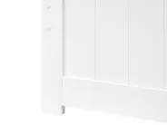 Bed with 4 Drawers SABRAN Pine Wood White 140 x 200 cm (EU Double)_1061276