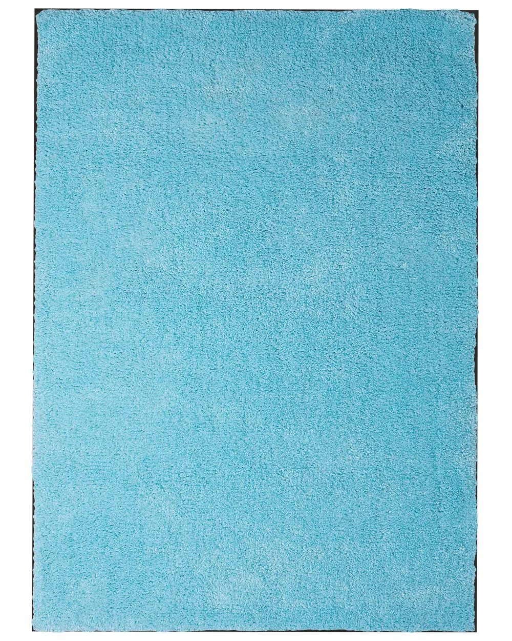 Shaggy Rug DEMRE Light Blue 140 x 200 cm