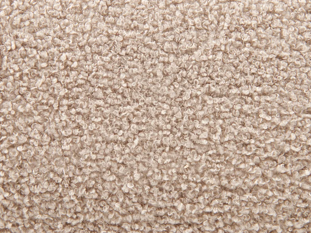 Ottoman Bed BLAGNAC Boucle Beige 140 x 200 cm (EU Double)_1009287
