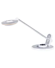 LED Desk Lamp CORVUS with Dimmer Metal White/ Silver_854194