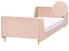 Lastensänky Buklee LAYE 90 x 200 cm Beige