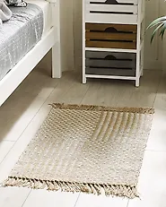 Rug ADABAG Beige 50 x 80 cm Jute_1183121