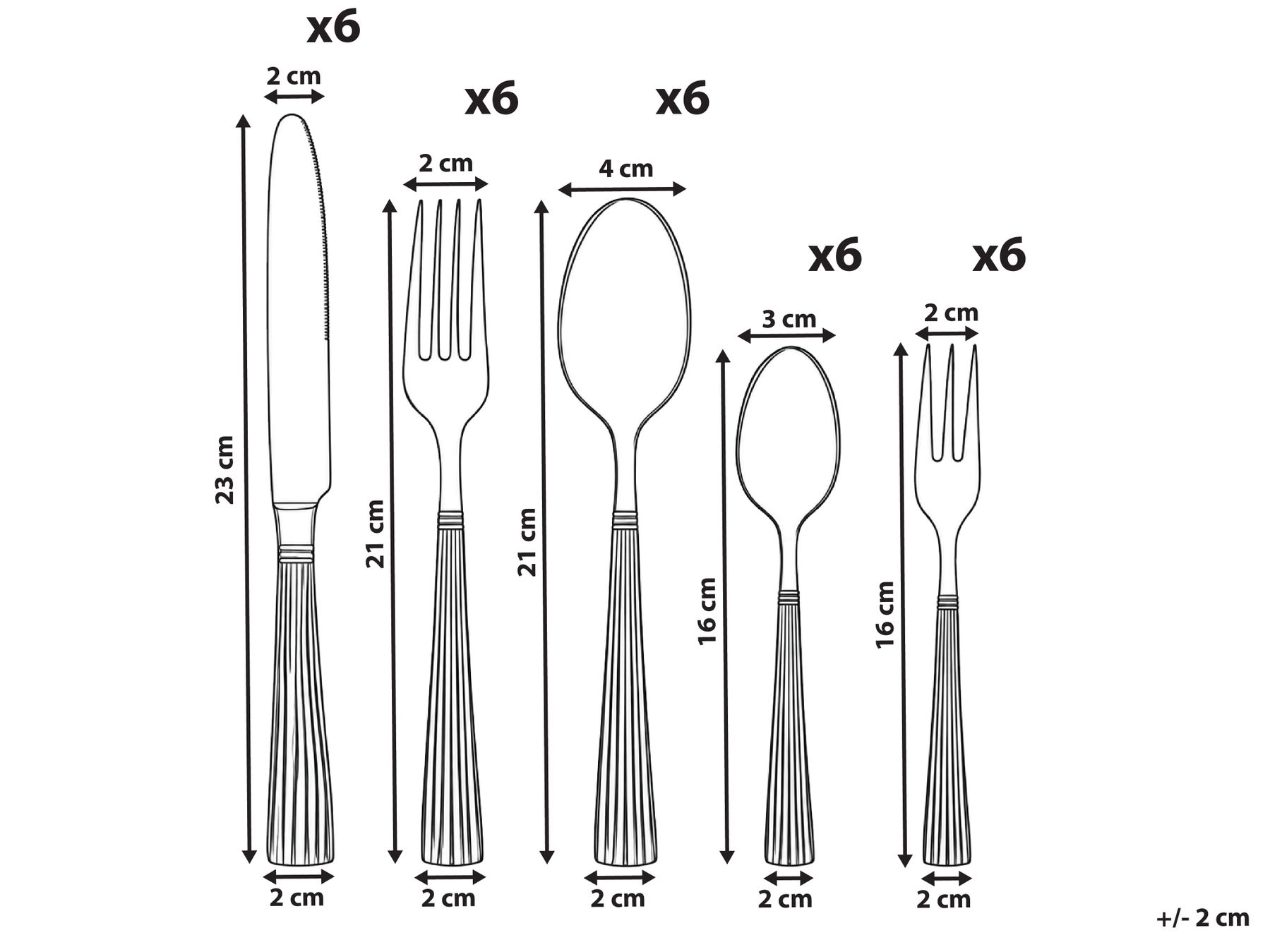 30-Piece Cutlery Set TROFIE Gold_1182885