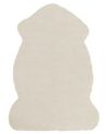 Faux Fur Rug UNDARA Beige 60 x 90 cm
