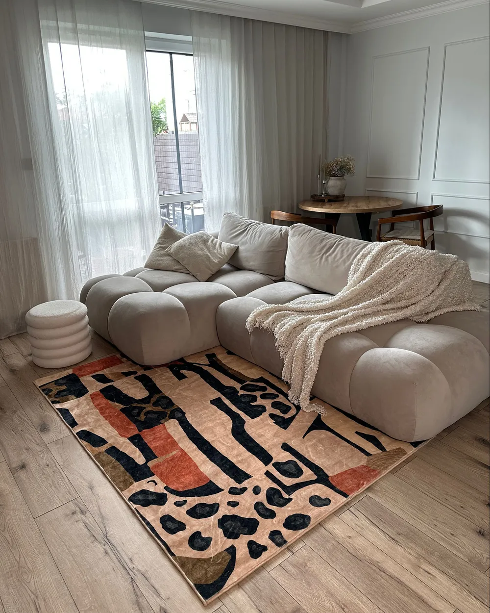 Rug INHISAR Multicolour 140 x 200 cm_1160196