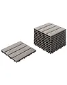 Outdoor Flooring ATESSA Wood-Plastic Composite (WPC) Grey