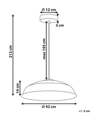 Pendant Lamp MINILLAS Metal Black_899041