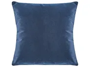 Soffa 3-sits LUVOS Sammet Mörkblå_970584