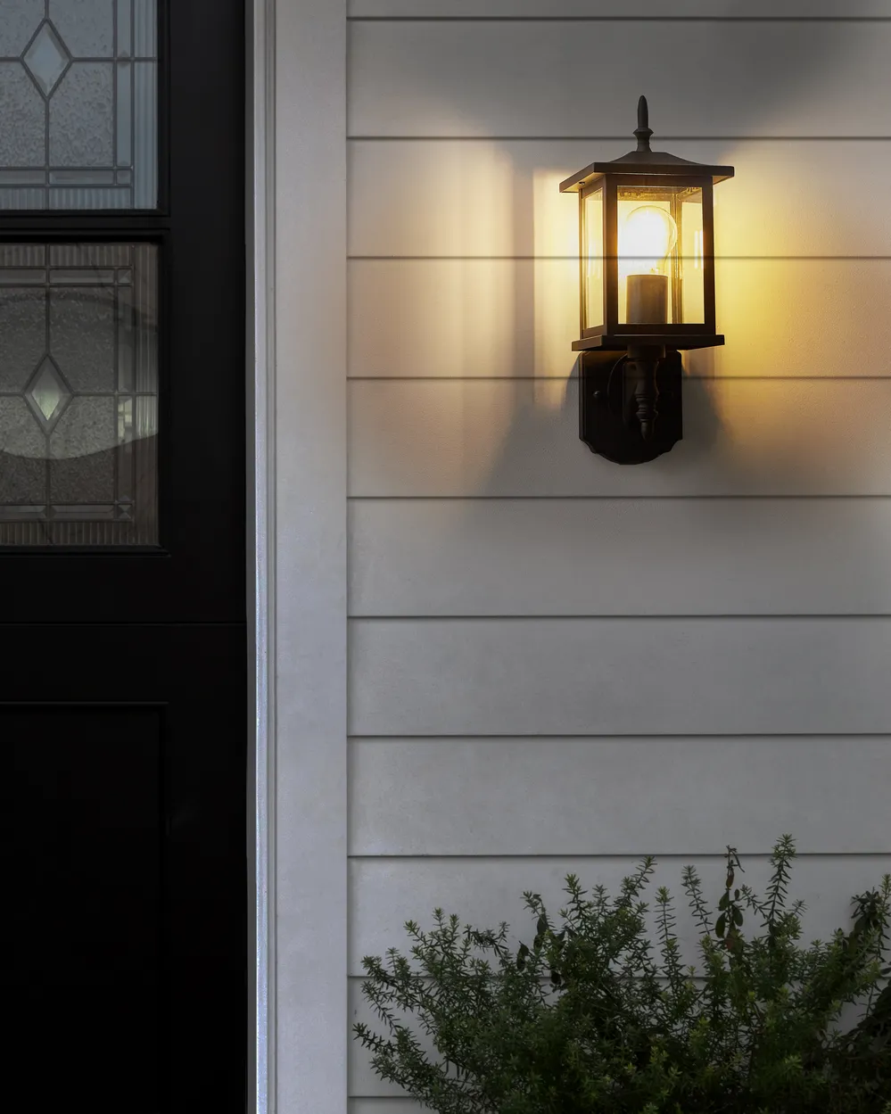 Outdoor Wall Light ANDAM Black