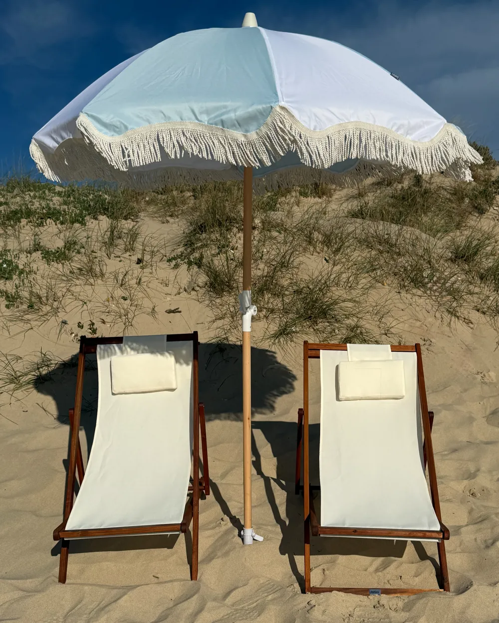 Patio Parasol 155 cm MONDELLO Light Blue_1063119