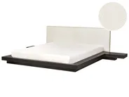 Bed Boucle ZEN 180 x 200 cm (EU Super King) Dark Ash Wood_931492