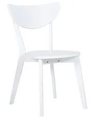 Set of 2 Dining Chairs ROXBY White_792014