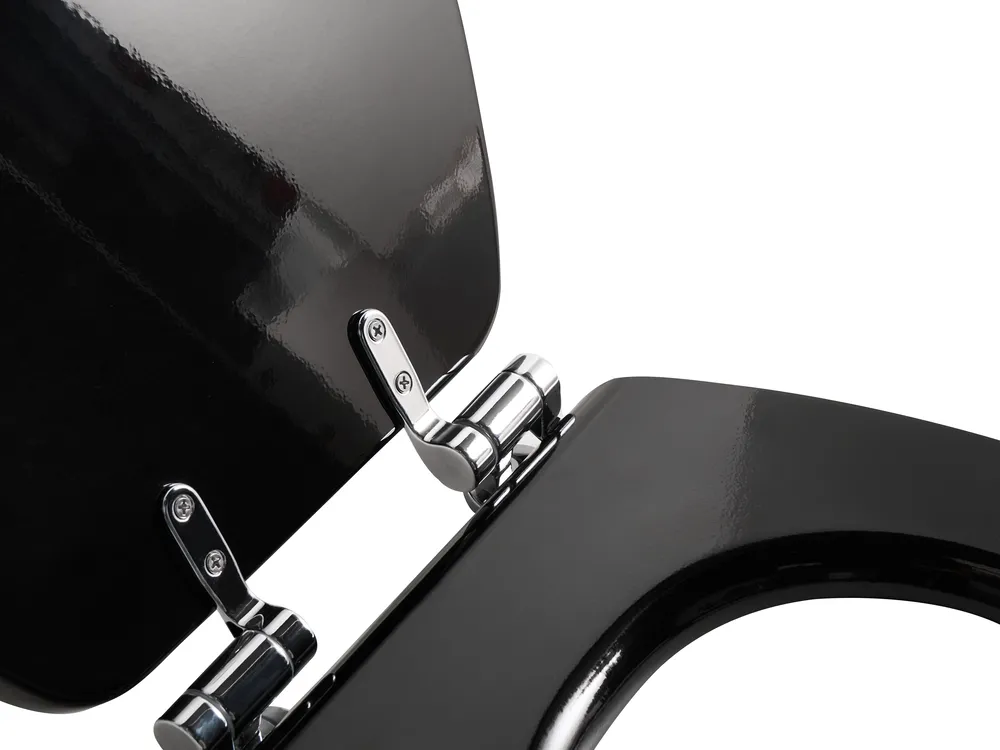 Toilet Seat INIRIDA Soft Close MDF Black_1016456