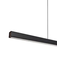 LED Pendant Lamp ARENAS with Remote Black_965223
