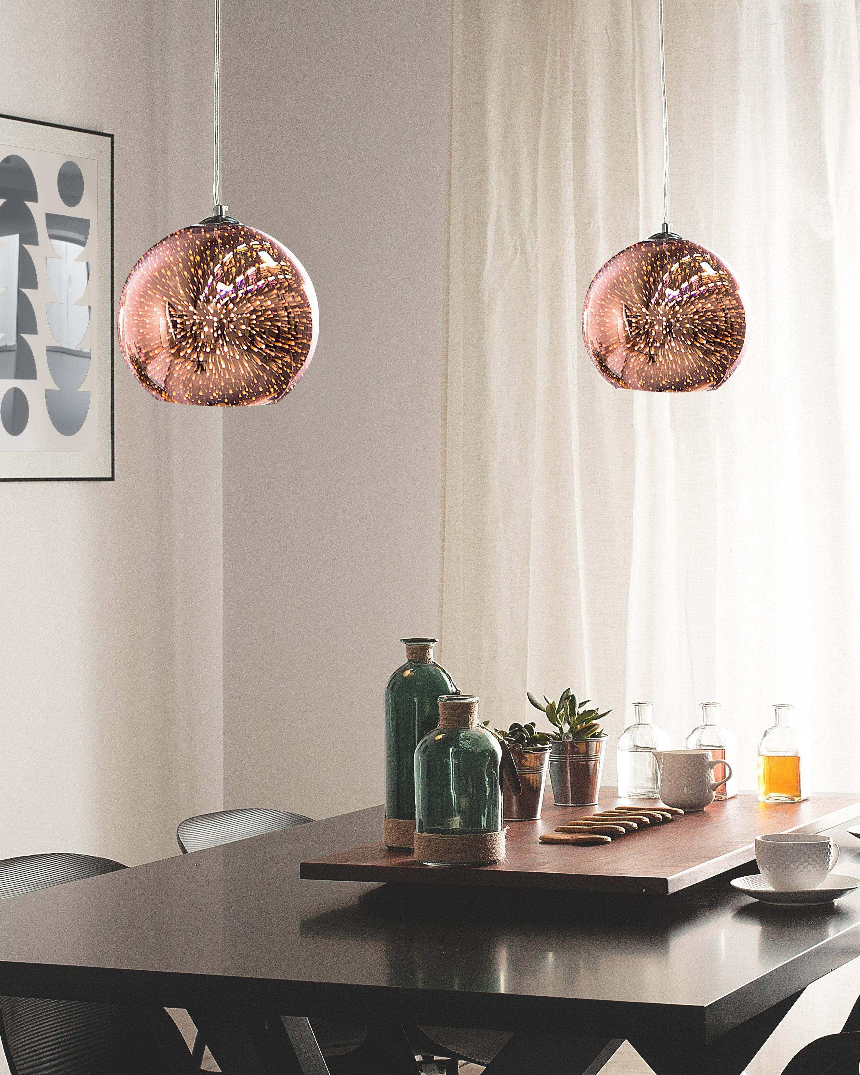 Pendant Lamp SESSERA Glass Copper_770674