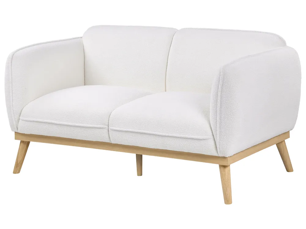 Soffa 2-sits LJUNG Bouclé Vit_1076464