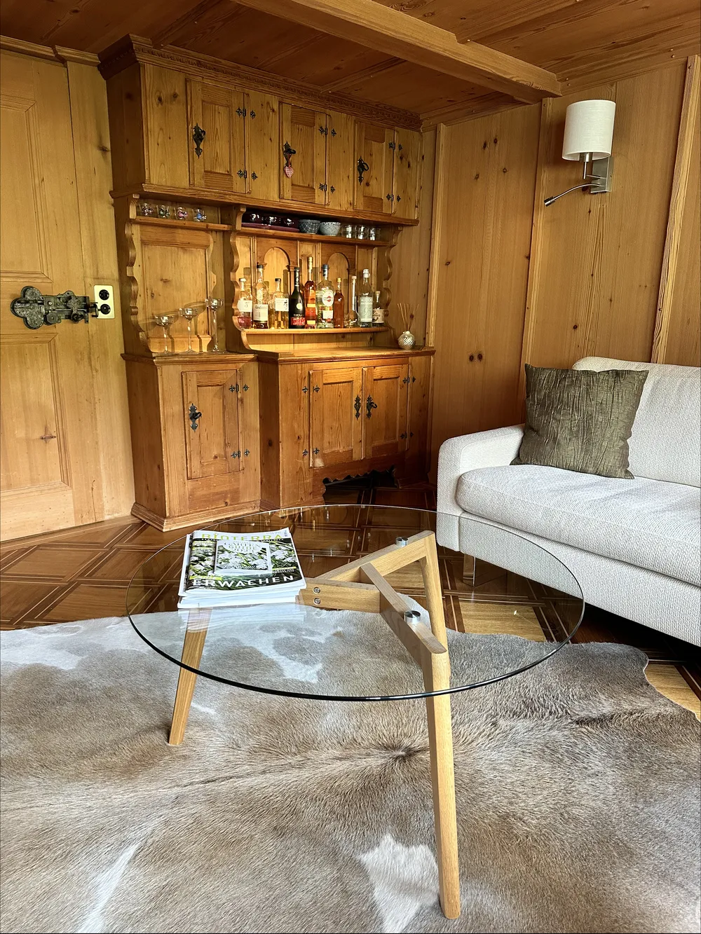 Coffee Table MINNESOTA Glass Transparent_854592