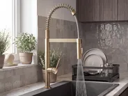 Kitchen Spring Coil Tap ATCAMA Gold_1108738