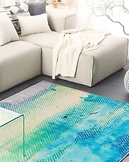Rug SUSUZ Blue 160 x 230 cm_1179380