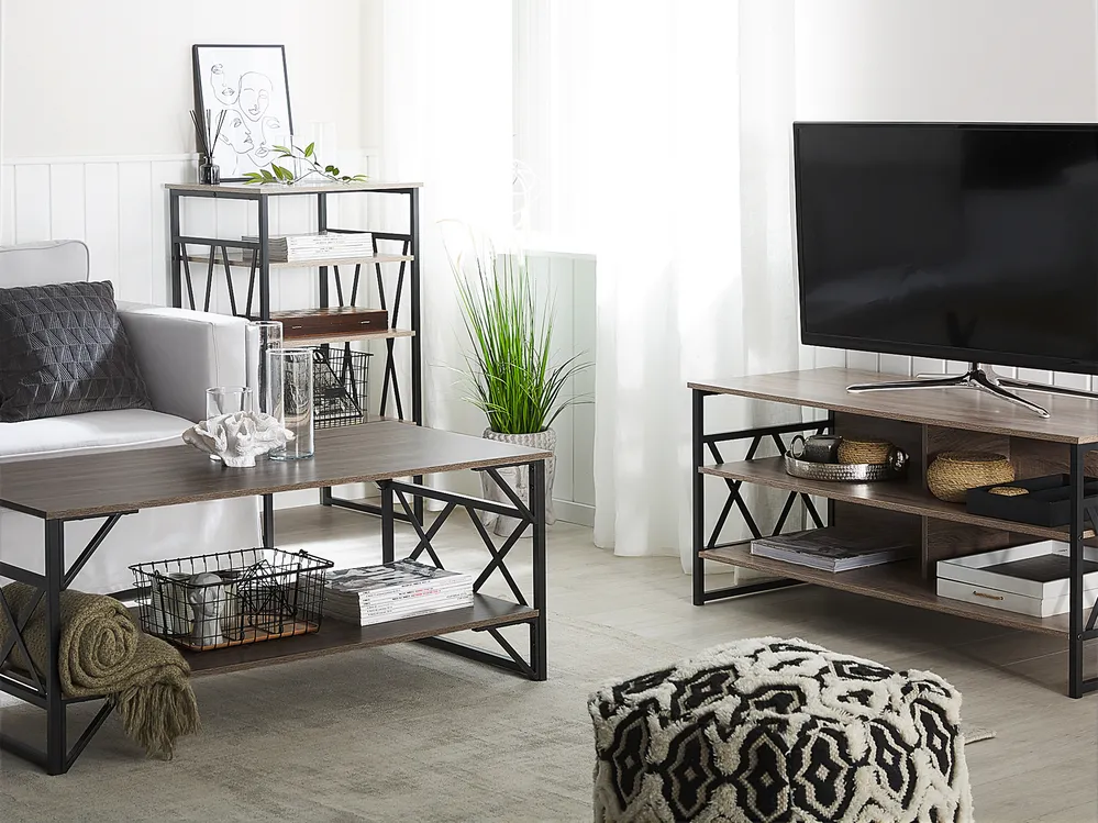 TV Stand CARLISLE Taupe_776540