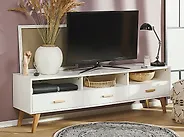 TV-bänk LIBERTY Vit_1179438