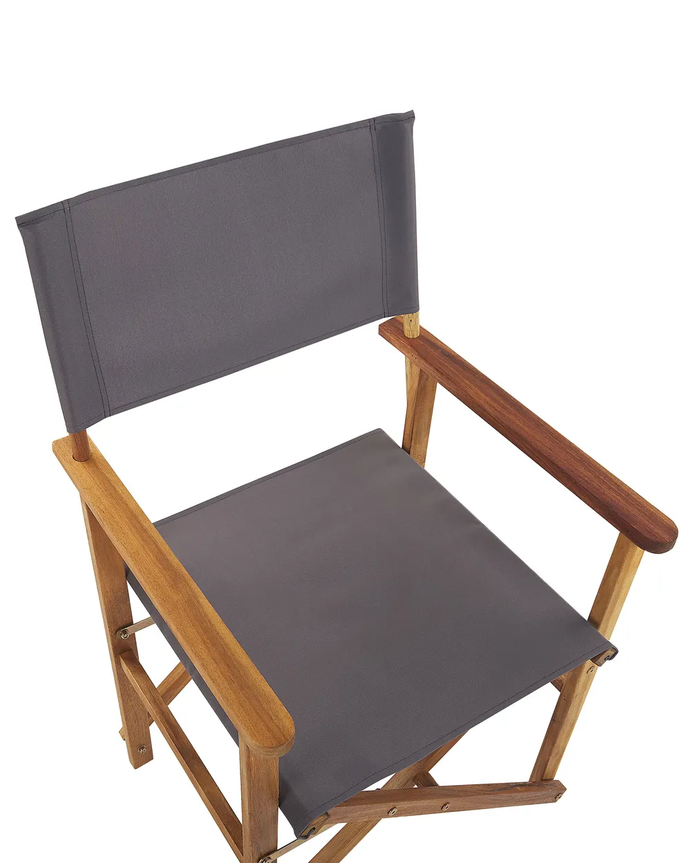 Set med 2 trädgårdsstolar CINE Akaciaträ Grå_810263