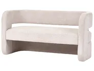 Sofa 2 Seater VIDSEL Chenille Beige_1072848