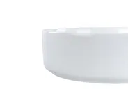 Tvättställ för bänkskiva CALIG ⌀ 36 cm Keramik Vit_922149