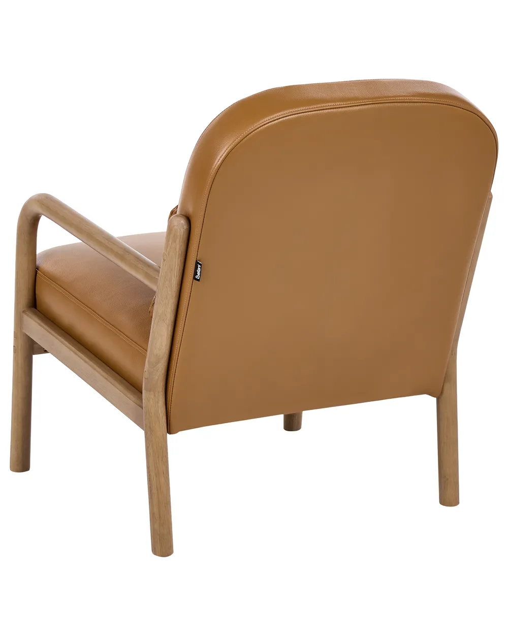 Armchair SELDE Leather Golden Brown_1086366