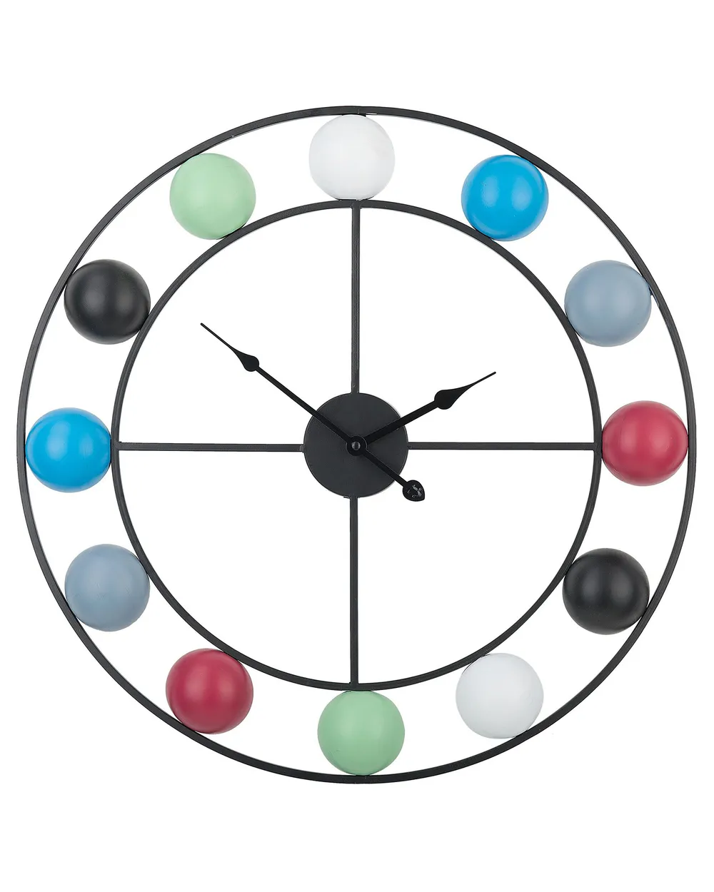 Wall Clock REIDEN 56 cm Metal Multicolour