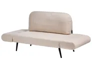 Sofa Bed 2 Seater DOROTEA Boucle Beige_1071506