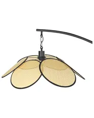 Floor Lamp MERRICA Metal Black_873130
