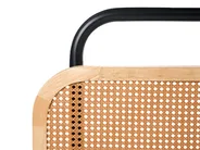 Bed Rattan BOUSSICOURT 160 x 200 cm (EU King Size) Light Brown_1011637