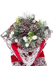 Joulukoriste LED-valo HUMPPILA 87 cm Joululahja Valkoinen_1177966