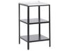 Outdoor Kitchen Island VILAMA Black Metal