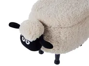 Storage Animal Stool SHEEP Sheep Fabric Light Beige_852410