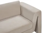 Sofa 3 Seater MAUNU Velvet Taupe_895173