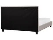 Bed Fabric LA ROCHELLE 160 x 200 cm (EU King Size) Light Grey_904489