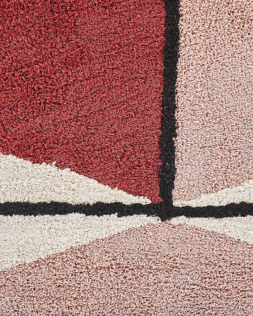 Rug PURNIA Multicolour 140 x 200 cm Cotton_816997