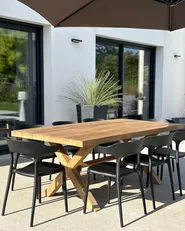 Set of 8 Dining Chairs GUBBIO Black_940188