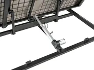 Electric Adjustable Bed Base BRUNOY 160 x 200 cm (EU King Size) Grey_991578