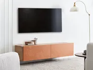 Wall Mounted TV Stand GLADSTONE Red_973683