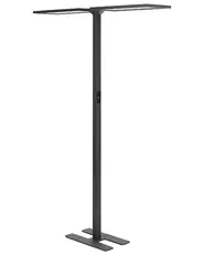 LED-lattiavalaisin SCULPTOR liiketunnistimella metalli Musta_868787