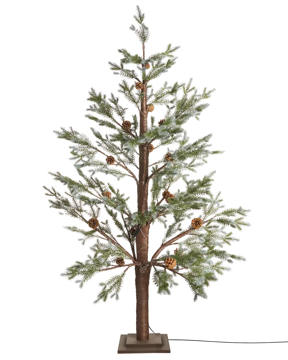 Outdoor Decoration LED LAUGARAS 150 cm Christmas Tree Green_1025669