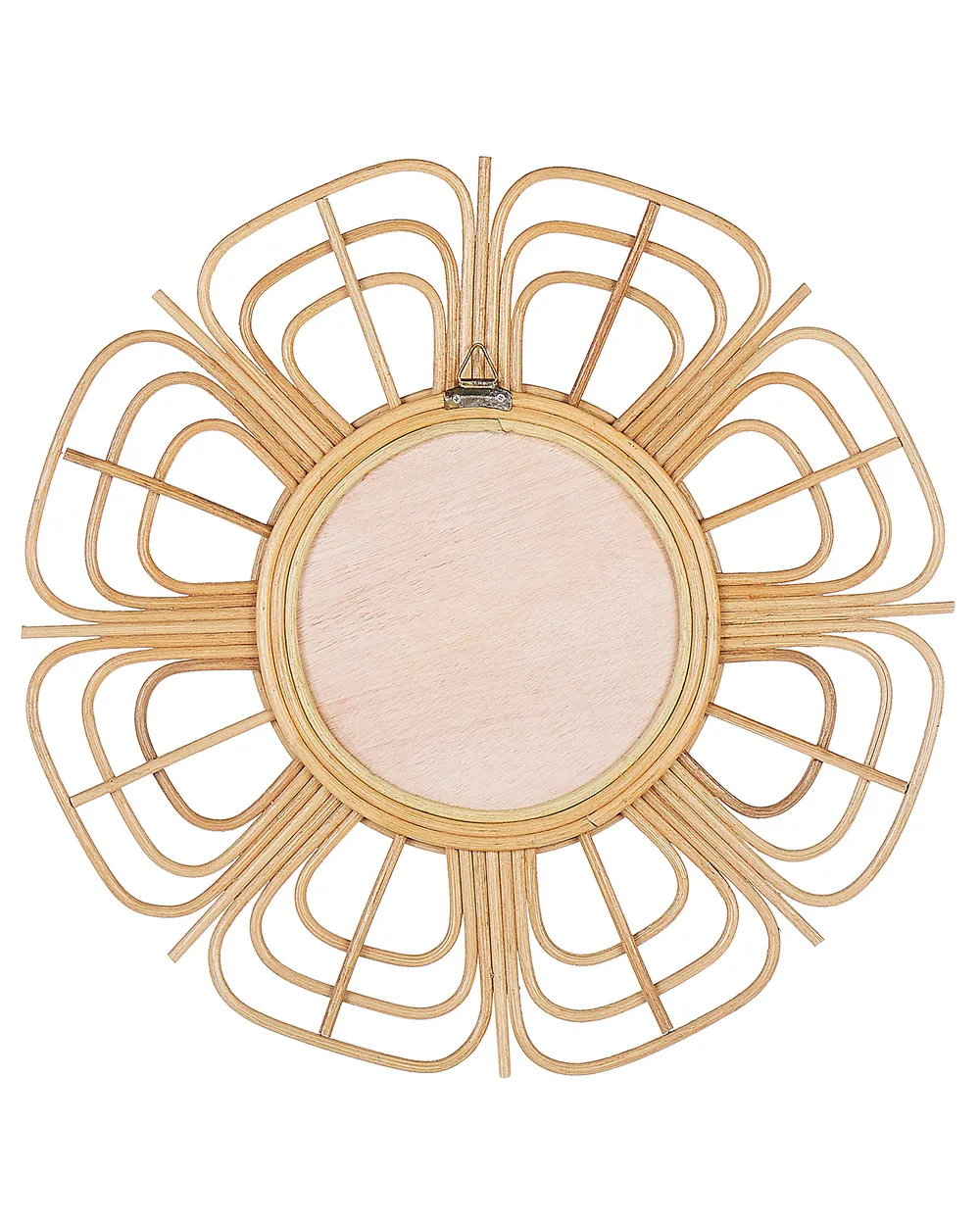 Wall Mirror PASAKU 60 cm 60 cm Rattan Natural_822178