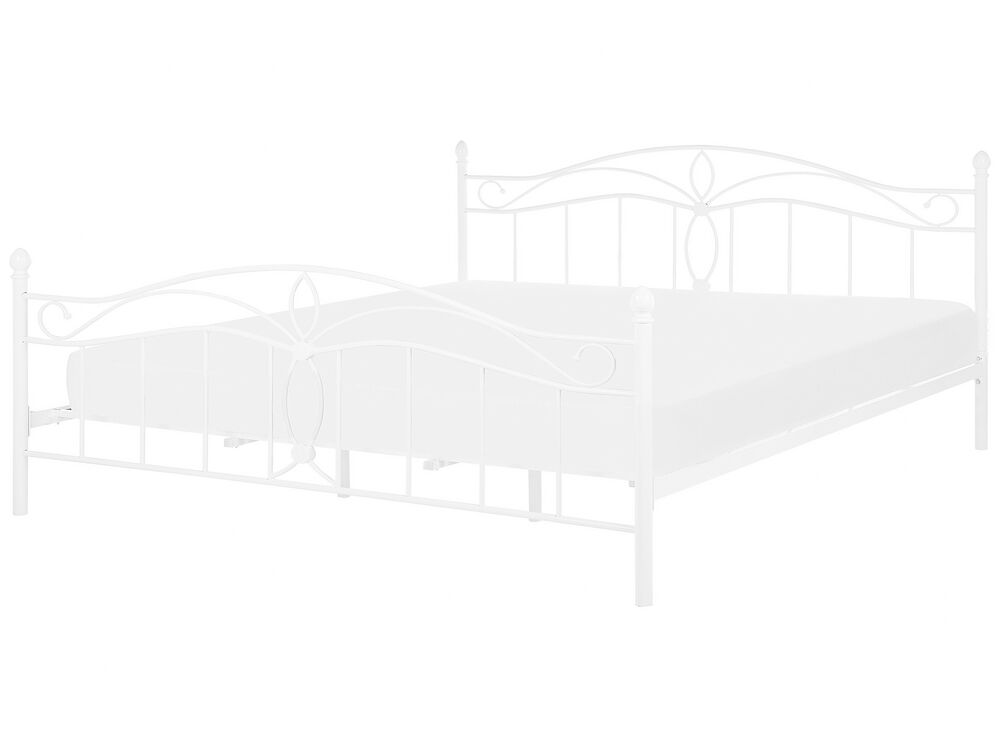 Bed Metal ANTLIA 180 x 200 cm (EU Super King) White