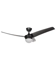 Ceiling Fan with Light JIBOA with Remote Black_870954