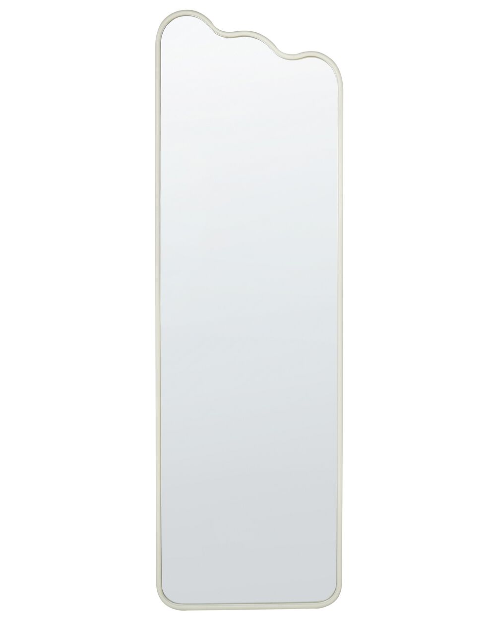 Veggspeil ABZAC 45 cm 145 cm Metall Off white