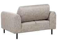 Living Room Set 4 Seater ASKIM Fabric Light Grey_917638