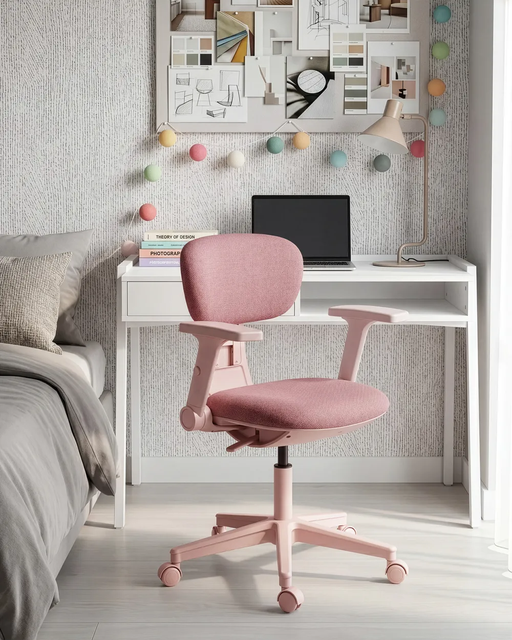 Office Chair CORE Fabric Pink_1093883